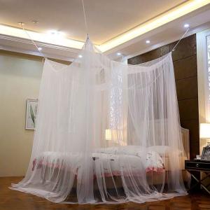 Four Door Luxury Hanging Type Rectangular Mosquito Net for Double Bed Four Door Luxury Hanging Type Rectangular Mosquito Net for Double Bed